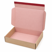 Boîte en carton pliable robuste, sur mesure, avec logo et couleur personnalisés, pour la protection des produits et l'emballage extérieur.