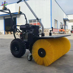 Usine vendant professionnel haute qualité essence main pousser balayeuse à neige Machine efficace <span class=keywords><strong>Mini</strong></span> <span class=keywords><strong>tracteur</strong></span> chasse-neige - Product Image 5