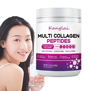 Nhãn hiệu riêng đa collagen peptide rắn nước giải khát da xương chăm sóc thủy phân Collagen bột