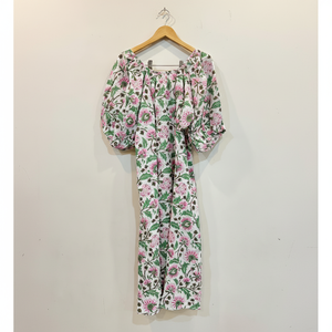 Vestido de Algodón con Cuello Redondo para Mujer, Opciones de Vestido Mini, Midi y Largo, Cómodo, Casual, Moderno y Elegante para el Día a Día - Product Image 1