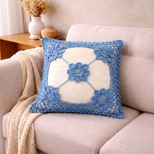 Modern Crochet Pillow Cover Handmade Knitted Cushion Cover Decorative <b>Throw</b> Pillow Case <b>for</b> <b>Couch</b> Sofa Bedroom Decor - Product Image 1