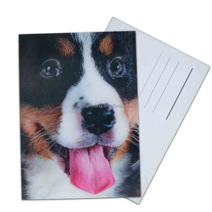 Tarjeta Lenticular 3D Personalizada con Impresión Lenticular 3D Popular 2025, Tarjeta Postal 3D de Navidad y Año Nuevo - Product Image 3