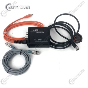 Cable de diagnóstico para portátil Still 50983605400, interfaz de navegador Steds, herramienta de diagnóstico para carretilla elevadora, 12-24V USB, modelo H25D de 1 año - Product Image 3