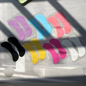 Coussinets oculaires en silicone réutilisables noirs imprimés avec le logo Shhineco, protection UV pour le <span class=keywords><strong>paupière</strong></span> supérieure, coussinets en silicone protecteurs, méthode UV - Product Image 5