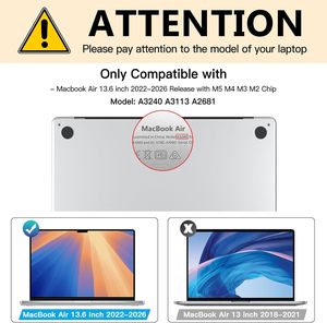 Magnetic Privacy <b>Screen</b> Protector For MacBook Air 2026 13.6 Inch M5 Removable Laptop Anti-SPY Soft PET - Product Image 2