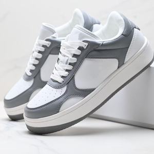 Nouvelles chaussures de skate personnalisées avec logo de designer - robustes, luxueuses, en cuir véritable, lacets, semelle épaisse, respirantes, décontractées de haute qualité - Product Image 6