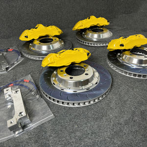 Gele Remkit: Voorste Gt6 6-zuiger Auto Remklauw, Achterste Gt4 4 4-Zuiger Remklauw Voor Civic <span class=keywords><strong>Type</strong></span> <span class=keywords><strong>R</strong></span> Fit Jazz Accord Nsx Serie - Product Image 3