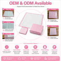 OEM ODM Tapis d'apprentissage jetables pour chiens, haute absorption, anti-fuite, pour chiots, usage domestique, en cage et en voyage