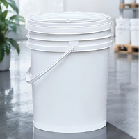 Seau en plastique PP de type gallon américain Lianhao, emballage plastique, vente en gros d'usine OEM ODM pour les distributeurs