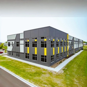 Nuovo Design 2026: Edificio Prefabbricato in Struttura d'Acciaio per Uffici e Sale, Produzione Professionale - Product Image 1