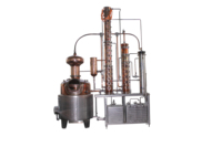 Alambic commercial en cuivre pour la distillation de whisky - 300L/500L/1000L/2000L Personnalisable