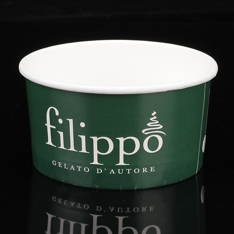 Food Grade Disposable Packaging Ice Cream Paper Cup Custom Printed 3oz ...