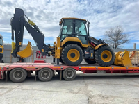 Alat Berat Terjangkau 4WD XC8-S3570 Backhoe Loader untuk Penggalian Pondasi