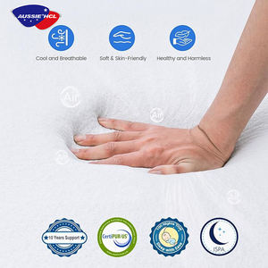 Colchón de tela Euro Top Colchón de espuma de látex natural Tiendas cerca de mí Twin Queen King Colchón de espuma viscoelástica de gel de tamaño doble - Product Image 2