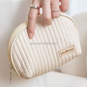 Bolsa de Maquillaje Portátil Personalizada con Logotipo, Linda Bolsa de PU para Lápiz Labial con Cierre, Práctica Bolsa de Cosméticos - Product Image 4