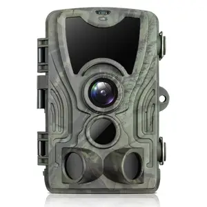 HC-801A Hunting Trail Camera Night Version 50MP 4K Wildlife Photo Traps 0.3s Trigger Hunt Infrared Camera Video Surveillance