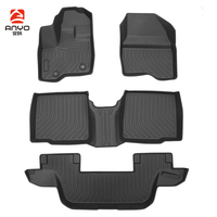Tapis de sol de voiture 3D de haute qualité, sur mesure, complet, en TPE résistant, pour Ford Explorer 7 places, 2006-2010, 2011-2019, 2020-2025