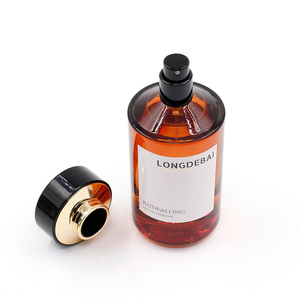 Botella de Perfume de Vidrio Vacía Personalizada para Hombre, Botella de Colonia Cilíndrica de 50 ml, Fabricante de Botellas de Perfume Redondas de Lujo de 100 ml - Product Image 3