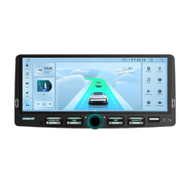 Pemutar Multimedia Radio Mobil Android 6.86 Inci 2 Din DSP 4+64G Navigasi Mirror Link USB WiFi Audio