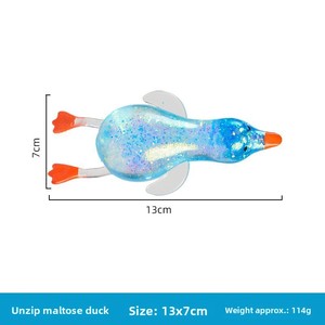 New Style Rush Duck Molasses <b>Squishy</b> Stress Relief Ball Creative Venting Slow-Rebound Squeeze Decompression Toy X-10 Model Ages - Product Image 4