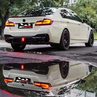 Kit de Conversion F10 F18 série 5 mise à niveau vers 2023 G30 G38 M5 /M5 CS Style Facelift pare-chocs capot phares Bodykit 2022