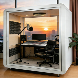 Container House Apple Cabin da 10 piedi, impermeabile e insonorizzato, monolocale per uso esterno - Product Image 3