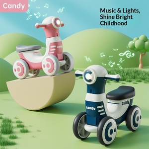 Vélo d'équilibre pour bébé à <span class=keywords><strong>prix</strong></span> réduit pour garçons et filles de 1 à 3 ans, trotteur d'apprentissage, trottinette musicale pour nourrissons et enfants, jouets à roulettes - Product Image 5