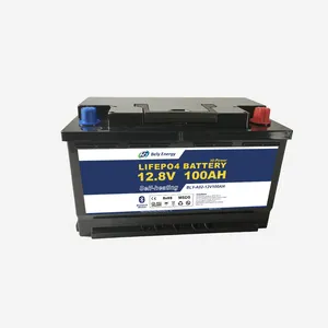 Pin Bely Lipo 12V 100AH Nhiệt Độ Thấp 3.7V Với Sạc Bluetooth Sưởi Ấm Cho Hệ Thống Năng Lượng Mặt Trời UPS