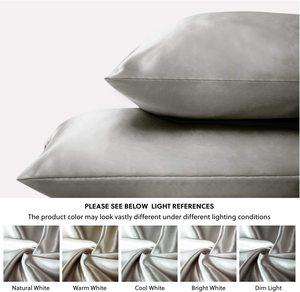 20x26 inch tùy chỉnh phong bì đóng cửa ném gối polyester satin lụa gối trường hợp bìa cho tóc và da - Product Image 4