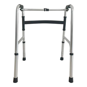 Déambulateur en aluminium avec siège réglable en hauteur pour personnes âgées et handicapées, aide à la mobilité - Product Image 3