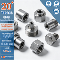 Tiges filetées usinées CNC, vis de guidage sur mesure, goujons, boulons, acier inoxydable, laiton, électroérosion à fil, brochage, OEM