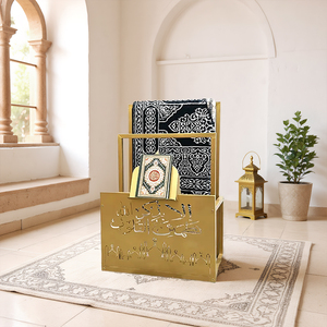 Support de décoration pour calligraphie islamique |   Décoration de maison pour Ramadan/Eid Al-Fitr, porte-coran en métal, ornement d'art arabe, cadeau de festival - Product Image 3