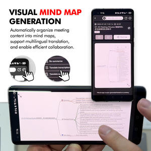 Nouvelle tendance, enregistreur vocal intelligent avec prise en charge des langues, IA, transcription MP3, aimant intelligent, <span class=keywords><strong>dictaphone</strong></span> pour conférences et réunions - Product Image 2