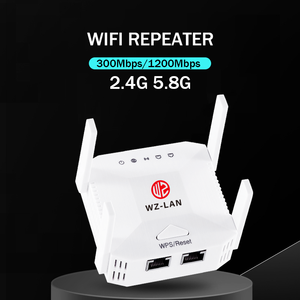 WZ-LAN répéteur <span class=keywords><strong>WiFi</strong></span> AC1200mbps étend la portée de couverture <span class=keywords><strong>WiFi</strong></span>, extension <span class=keywords><strong>WiFi</strong></span> adaptée à la maison et aux affaires, ajout de logo gratuit - Product Image 2
