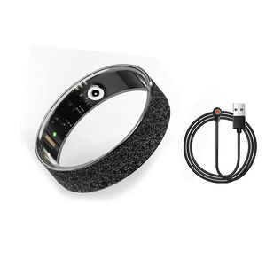 Anillo inteligente de aleación Nuevo rastreador de ejercicios esmerilado Presión arterial Monitoreo de frecuencia cardíaca Control de gestos Compatible con teléfonos iOS Android - Product Image 3