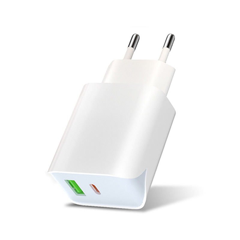 White Wall Charger A+C