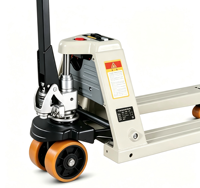 Kedatangan Baru 3000kg Heavy Duty Pallet Jack Bertenaga Baterai Asam Timbal Walkie Electric Pallet Truck Bersertifikasi CE untuk Gudang