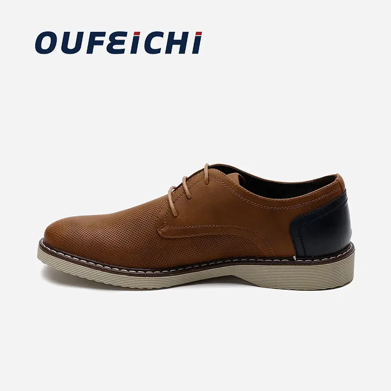 Private Label Schoenen Custom Veter Lederen Officiële Formele Heren Jurk Schoenen