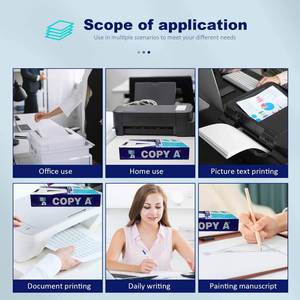 Wholesale Customized White <b>A4</b> Size 100% Wood Pulp Imported Copier <b>Paper</b> 500 Sheets 70 Gsm 80 Gsm 20ft Container - Product Image 5