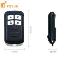 Télécommande Gemu 433Mhz pour volet roulant électrique et porte de garage rétractable, 4 boutons, interrupteur DIP, résistante à l'eau
