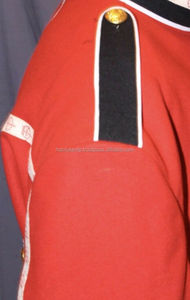 Uniforme de tambour major, veste rouge, couronne brodée, vestes sur mesure de haute qualité, vente en gros - Product Image 5