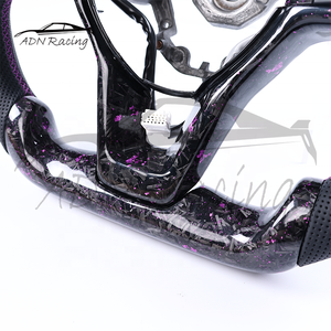 <span class=keywords><strong>Volant</strong></span> personnalisé en fibre de carbone forgée de couleur violette pour Nissan Sentra Versa Altima 2019-2025 - Product Image 6