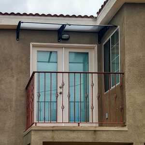 Ventana de toldo de puerta Cubierta de policarbonato puerta de Patio al aire libre Canopy sol <span class=keywords><strong>Shetter</strong></span> - Product Image 3