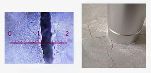 Ventes directes du fabricant Testeur de largeur de fissure du béton de marque LRK Précision 0.02mm 1 an pour la détection de tunnels de ponts routiers - Product Image 6