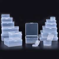 Boîtes en plastique miniatures directement de l'usine, emballages pour cadeaux, bijoux, cartes à jouer, cartes de visite, vis, outils
