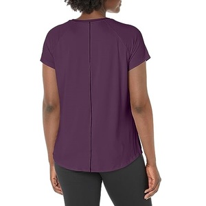 T-shirt d'été promotionnel de qualité pour jeunes femmes, coupe régulière confortable, décontracté, écologique, couleur unie, personnalisable pour femmes du Bangladesh - Product Image 5
