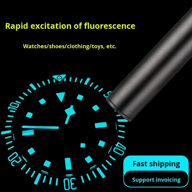 Watch UV Luminous Ultraviolet Light Running Shoes Clothes Live Broadcast Supplementary Fluorescent Coating Excitation Ink