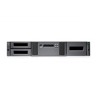 Bibliothèque de bandes HPE StoreEver MSL2024 0 Drive 1.08 PB LTO-9 comprimé 2.5:1 Ratio 24 emplacements pour cartouches 2.16 TB/hr Type de rack