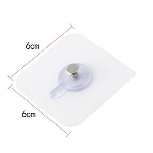 Double Sided Adhesive Wall <b>Hooks</b> Utility <b>Hooks</b> Self Adhesive Wall <b>Hooks</b> <b>for</b> <b>Hanging</b> Heavy Duty Waterproof More Space - Product Image 1