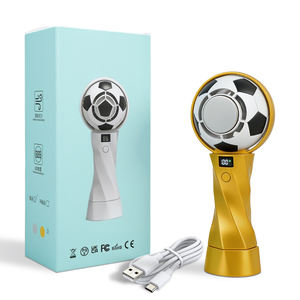 Ventilador de Mano sin Escobillas de Alta Velocidad para Balón de Fútbol, Recargable por USB, Portátil, con Pantalla Digital para Exteriores/Hogar - Product Image 4